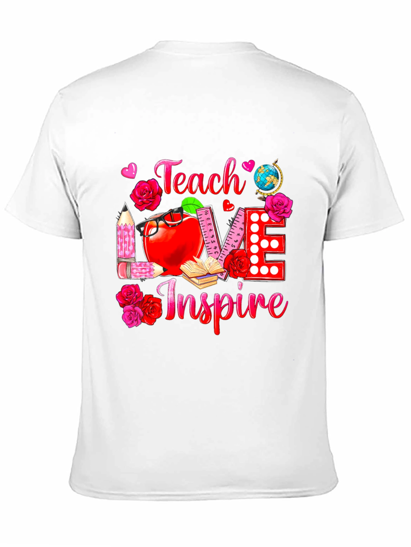 Teach Love Inspire Teacher T-Shirt