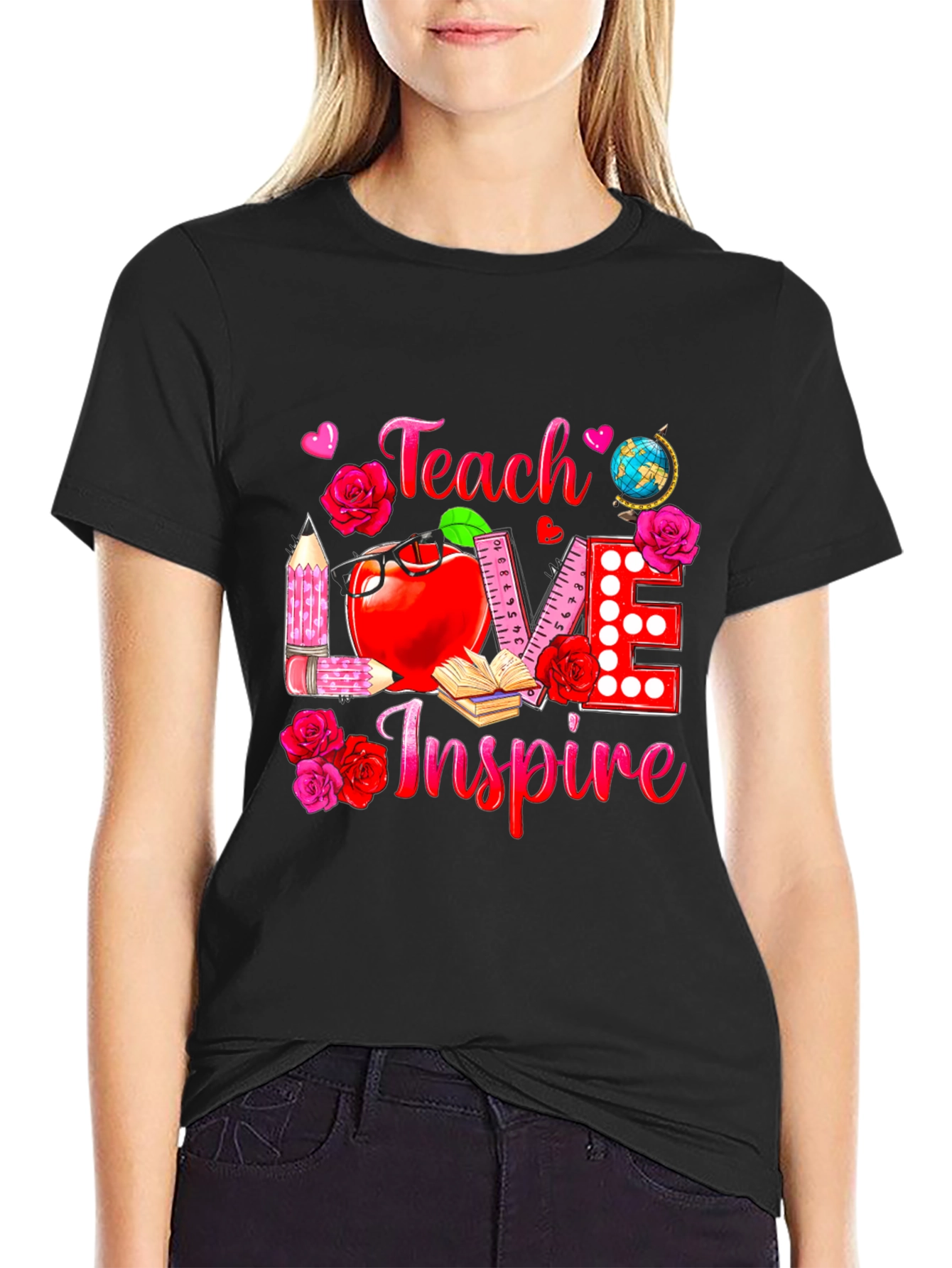 Teach Love Inspire Teacher T-Shirt