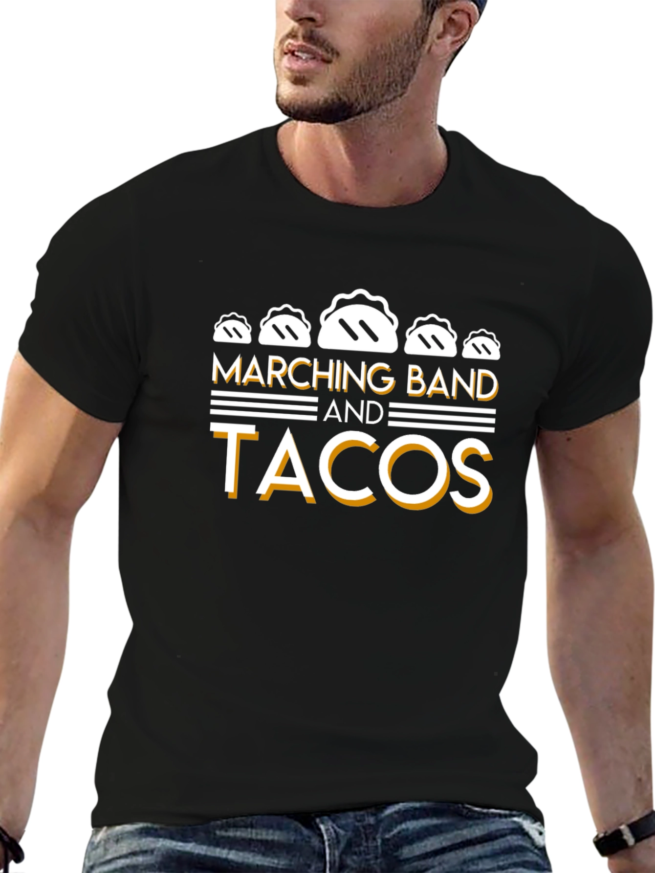 Marching Band and Tacos Graphic Tee