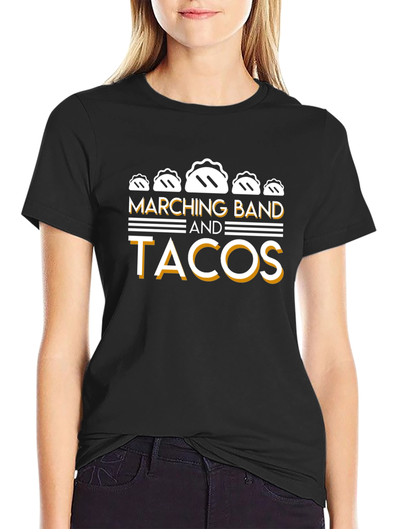 Marching Band and Tacos Graphic Tee