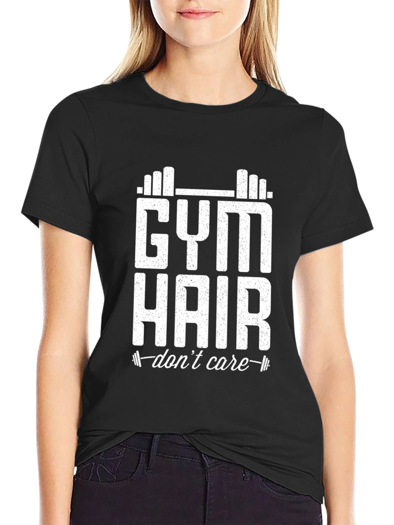 Gym Hair Dont Care T-Shirt - Workout Apparel