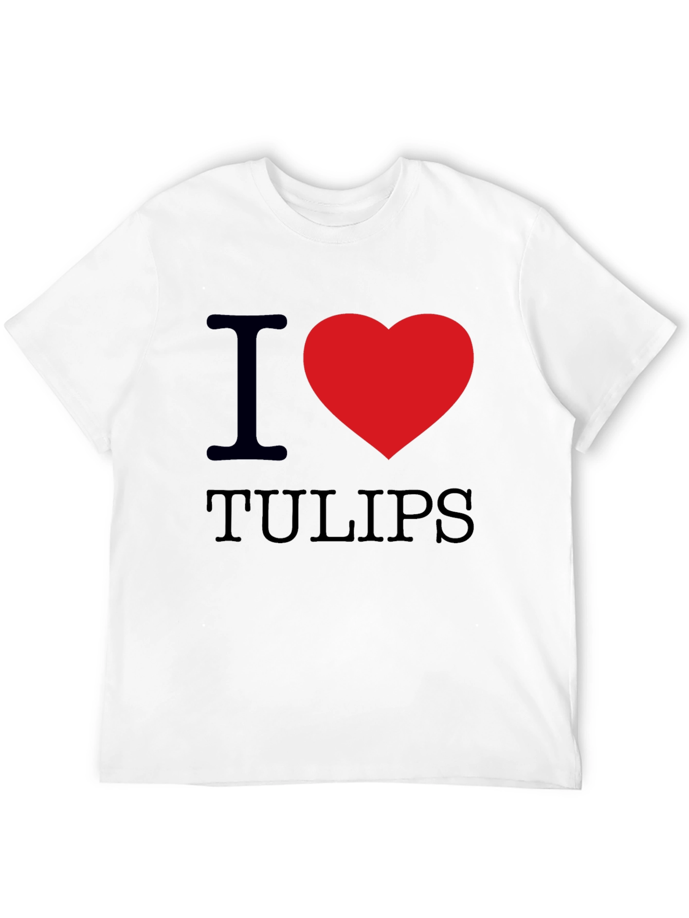 I Heart Tulips Graphic T-Shirt
