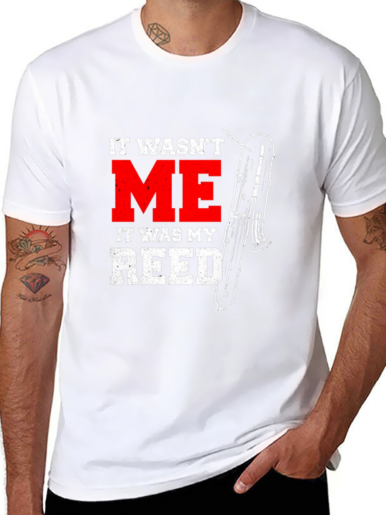 It Wasnt Me It Was My Reed Graphic T-Shirt
