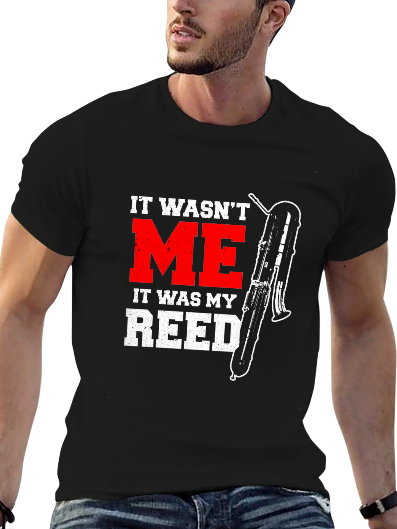 It Wasnt Me It Was My Reed Graphic T-Shirt