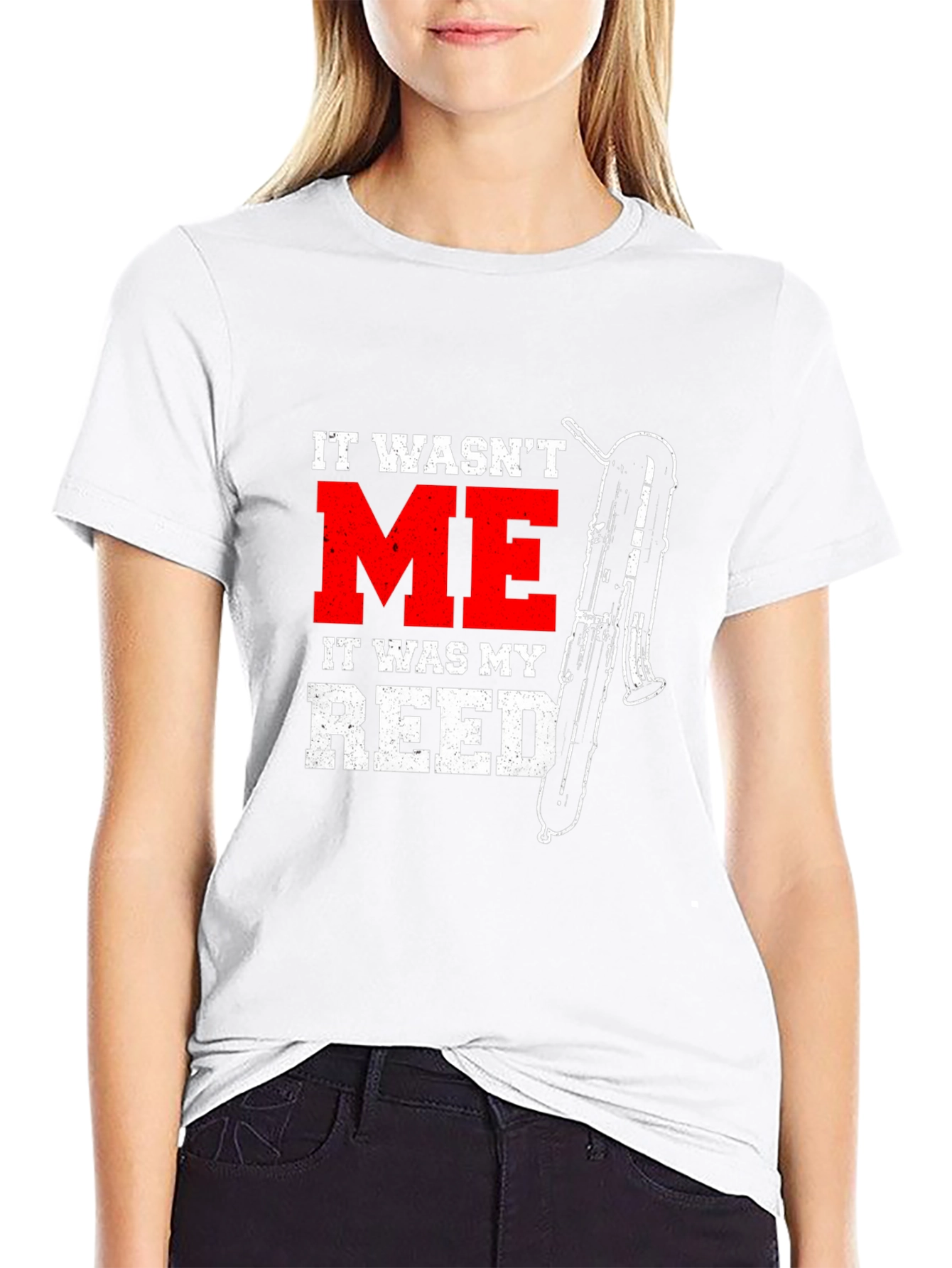 It Wasnt Me It Was My Reed Graphic T-Shirt
