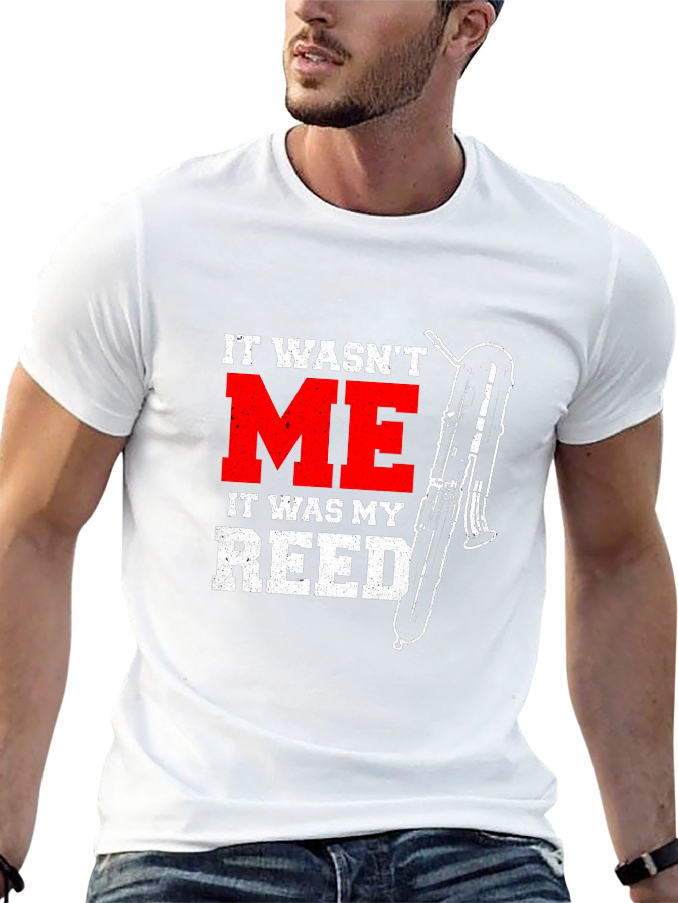 It Wasnt Me It Was My Reed Graphic T-Shirt