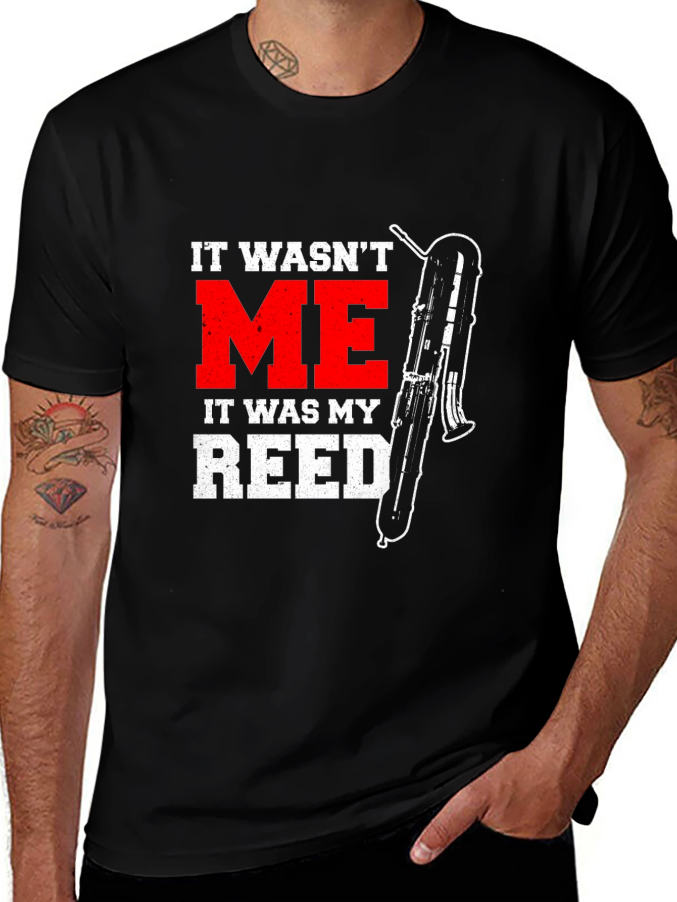 It Wasnt Me It Was My Reed Graphic T-Shirt
