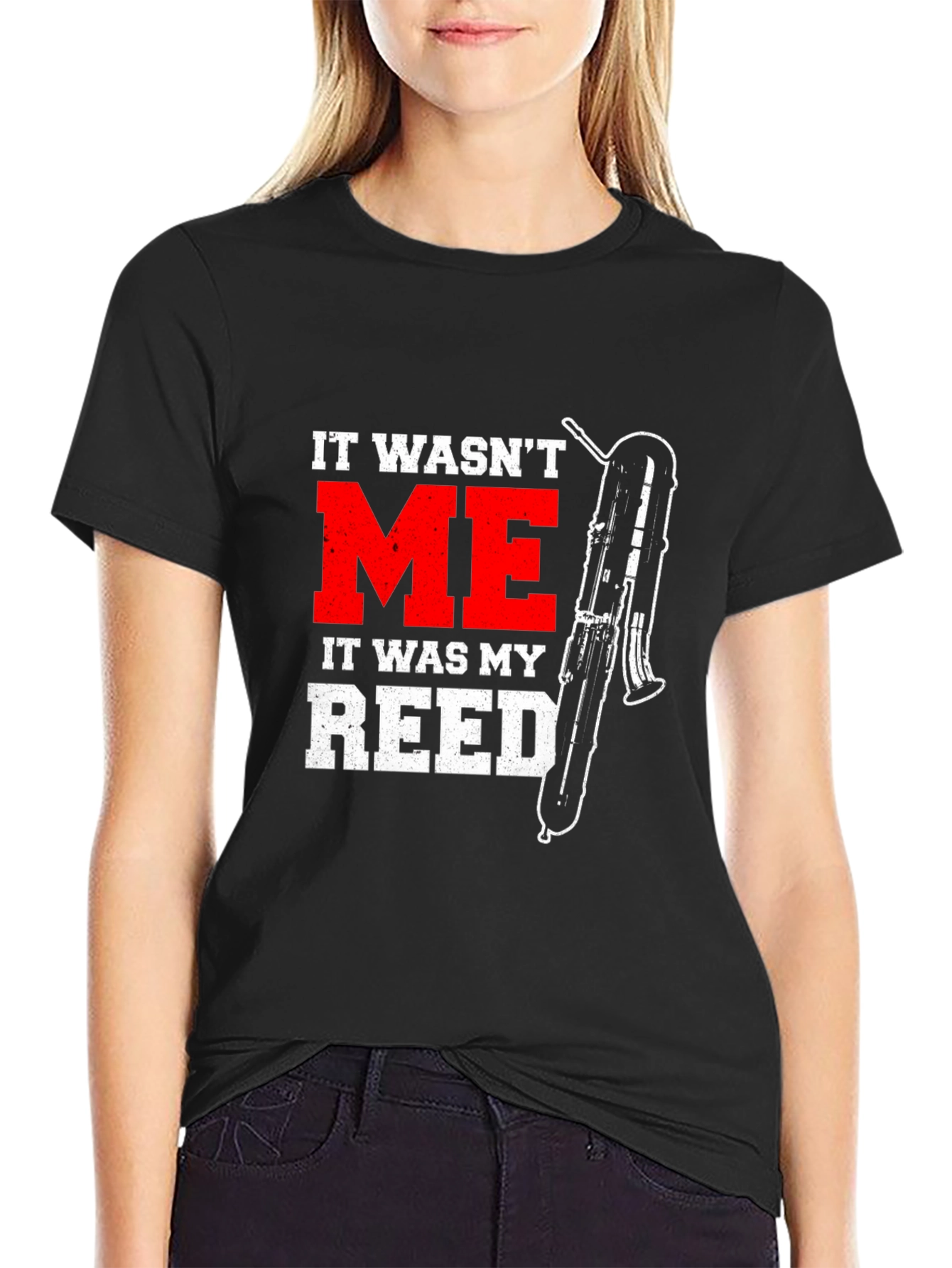 It Wasnt Me It Was My Reed Graphic T-Shirt