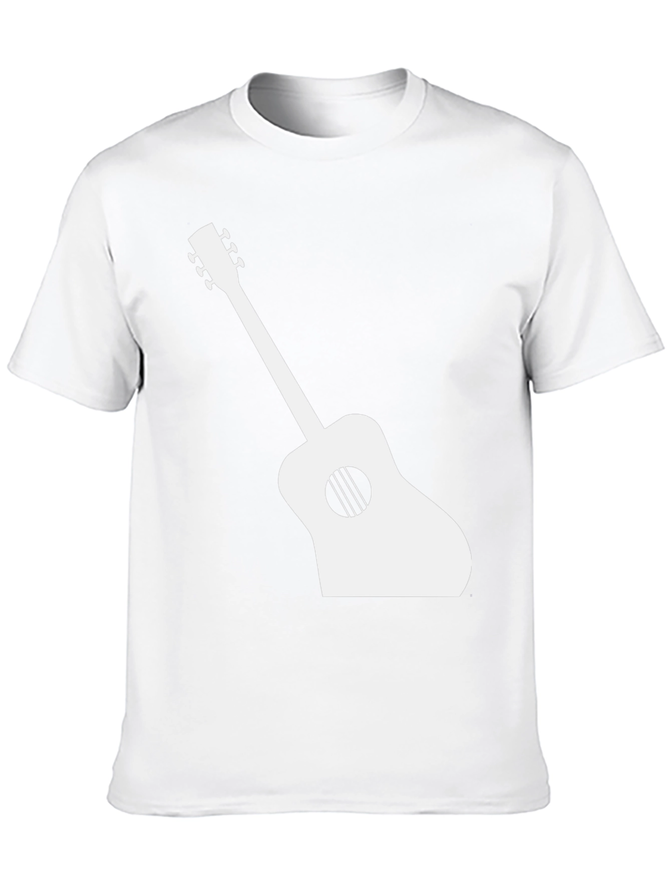 Guitar Graphic Tee - Musicians Black T-Shirt