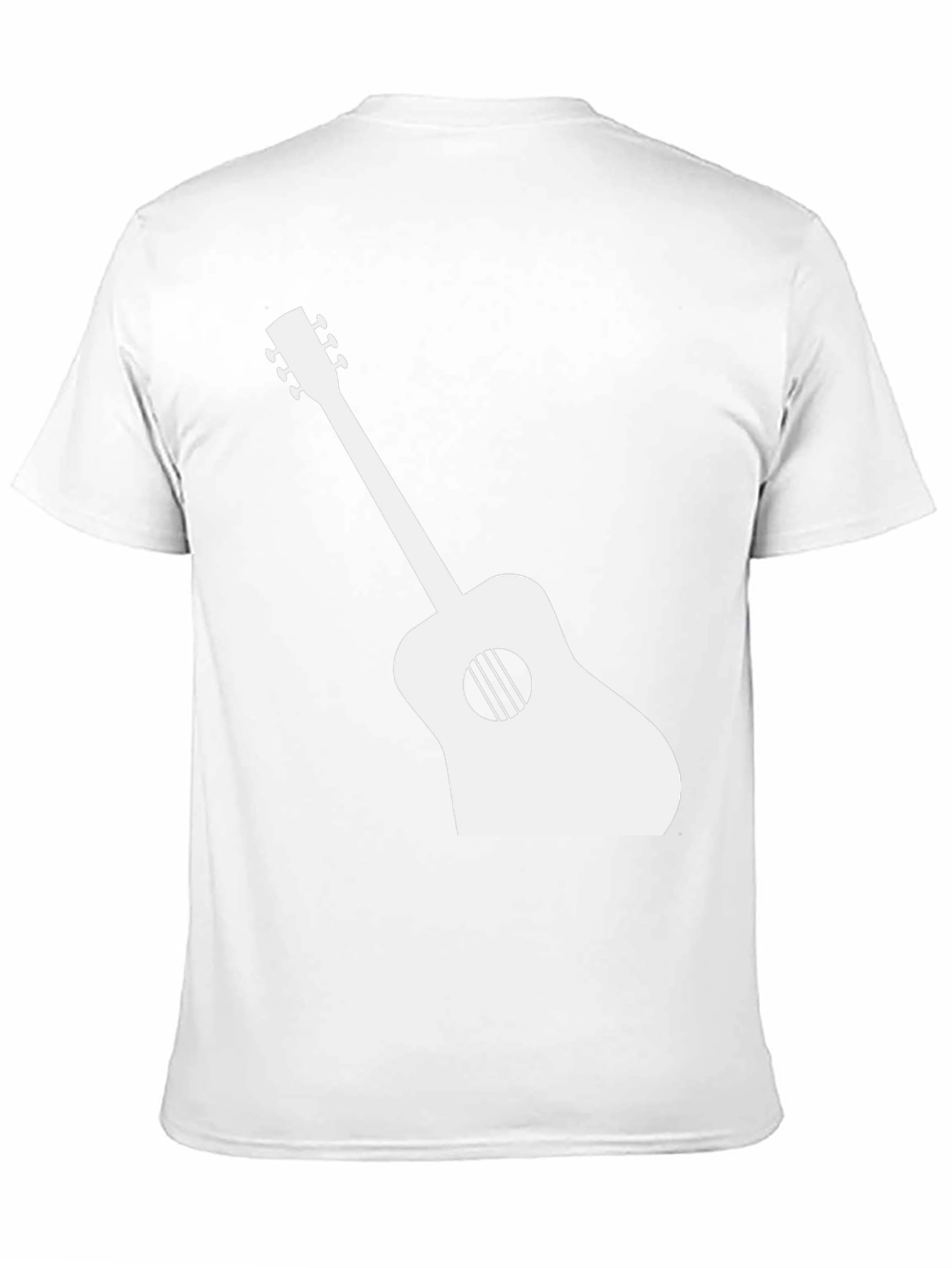 Guitar Graphic Tee - Musicians Black T-Shirt