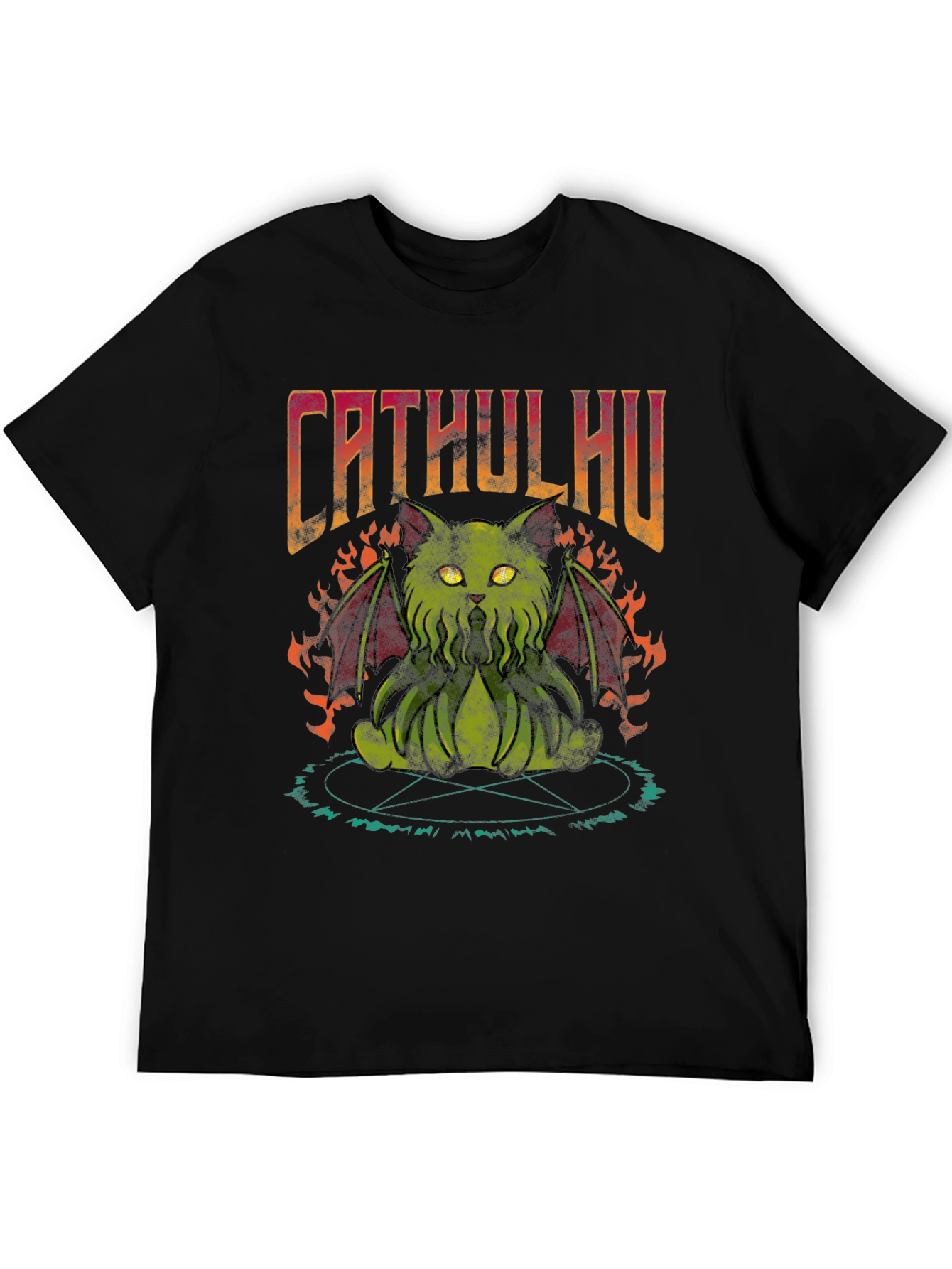 CATHULHU T-Shirt Funny Horror Graphic Tee
