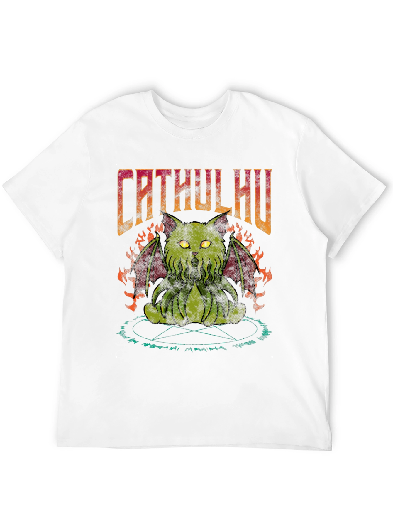 CATHULHU T-Shirt Funny Horror Graphic Tee