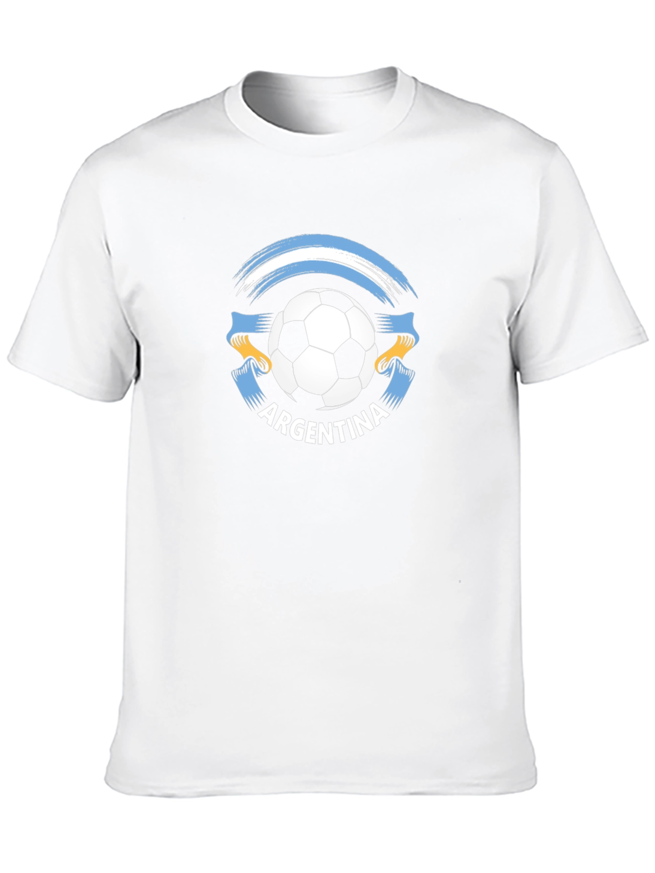 Argentina Soccer T-Shirt - Black