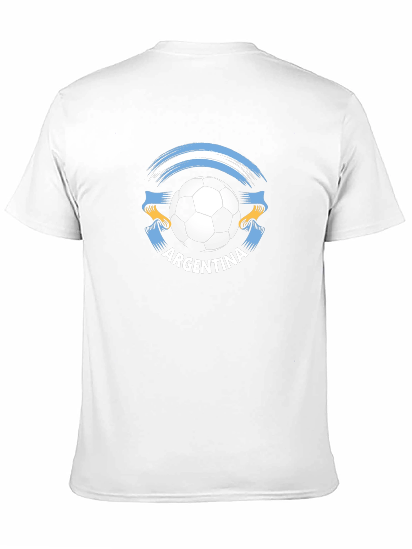 Argentina Soccer T-Shirt - Black