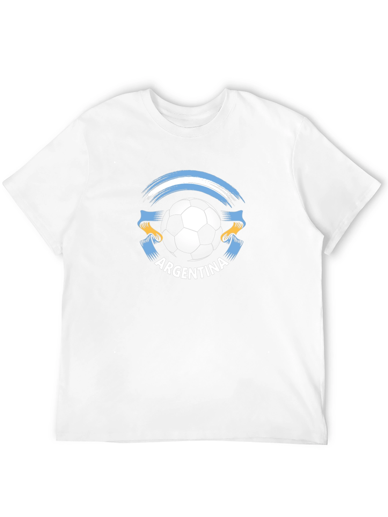 Argentina Soccer T-Shirt - Black