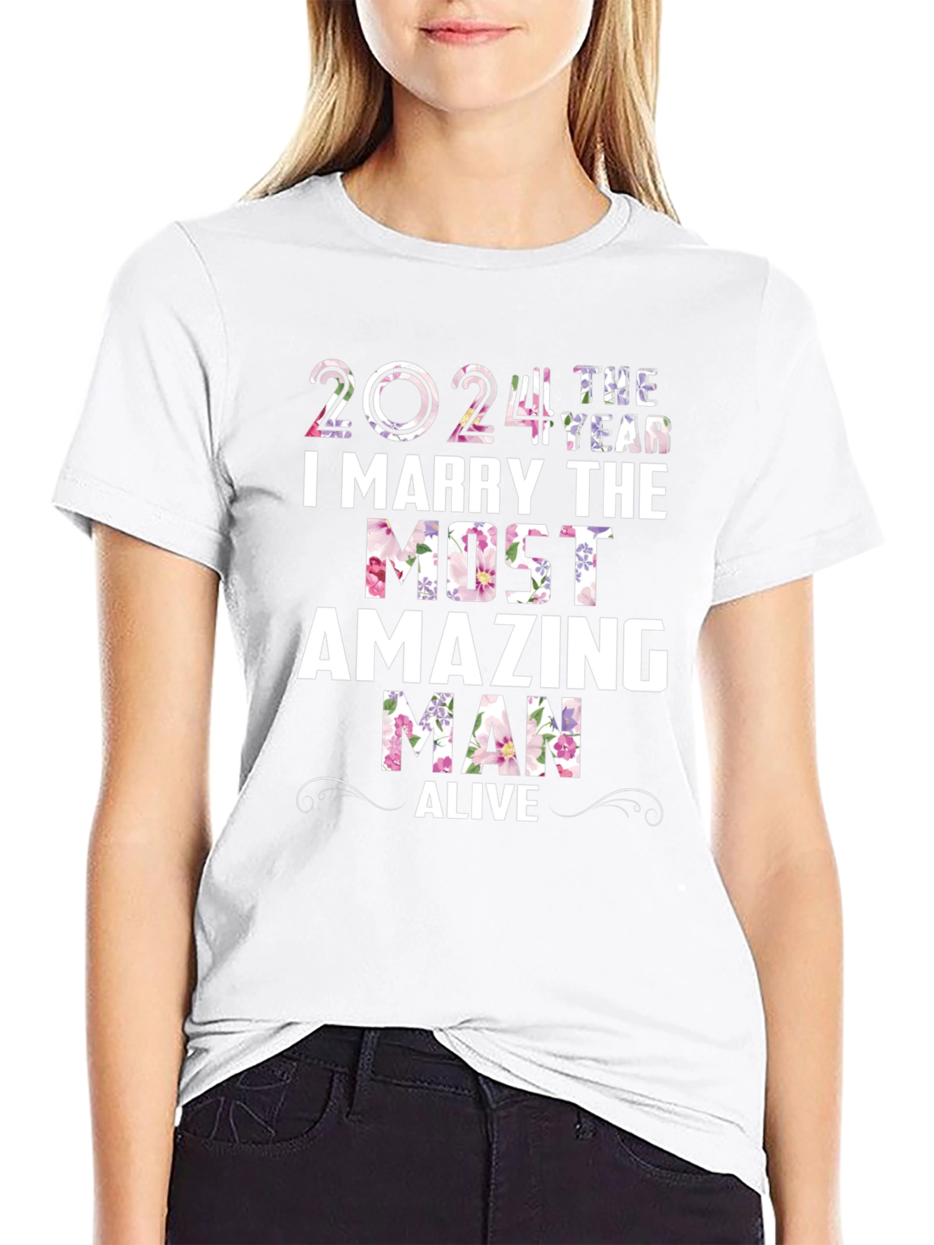 2024 I Marry the Most Amazing Man Alive T-Shirt