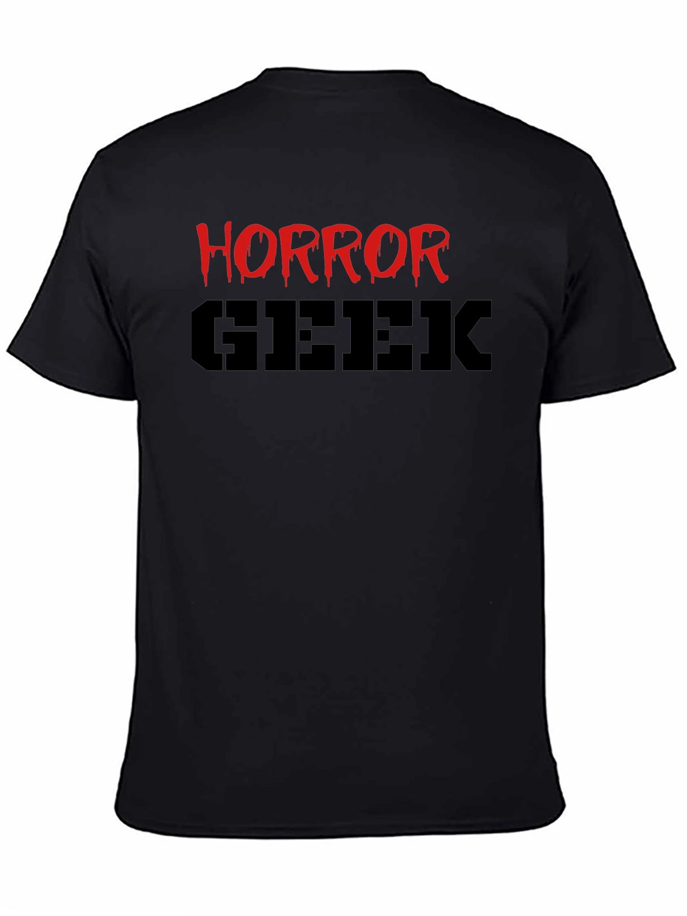 Horror Geek Black T-Shirt