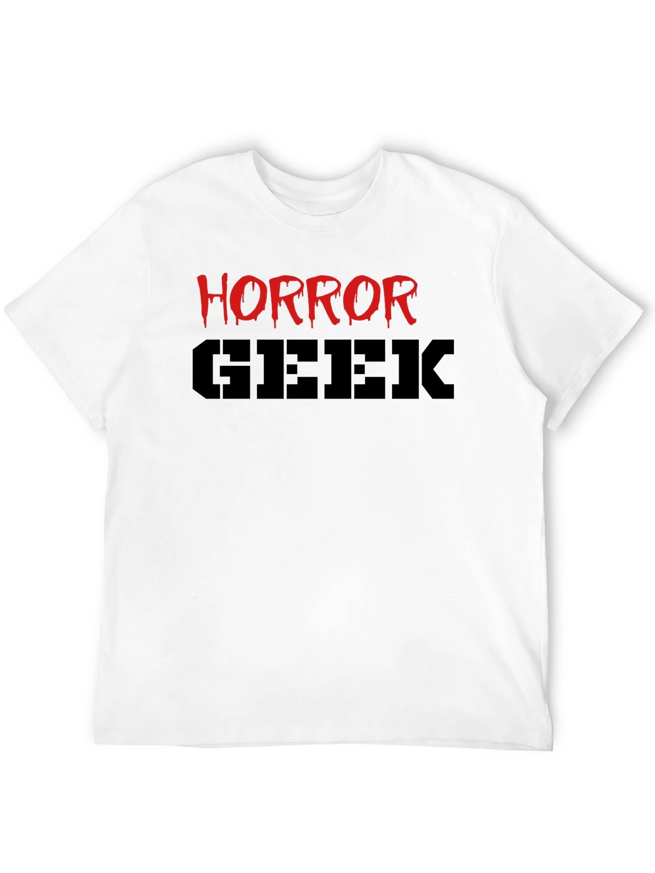 Horror Geek Black T-Shirt