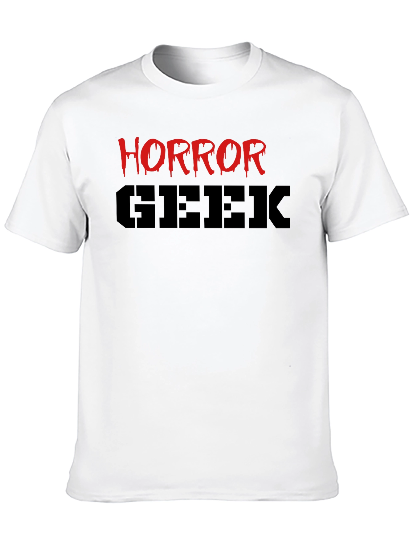 Horror Geek Black T-Shirt