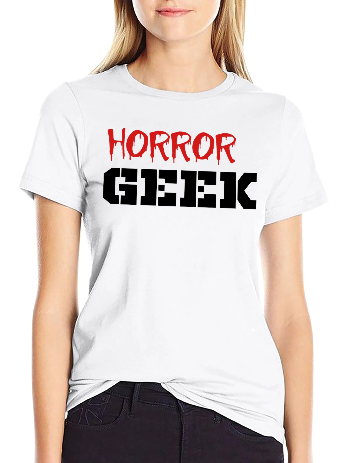 Horror Geek Black T-Shirt