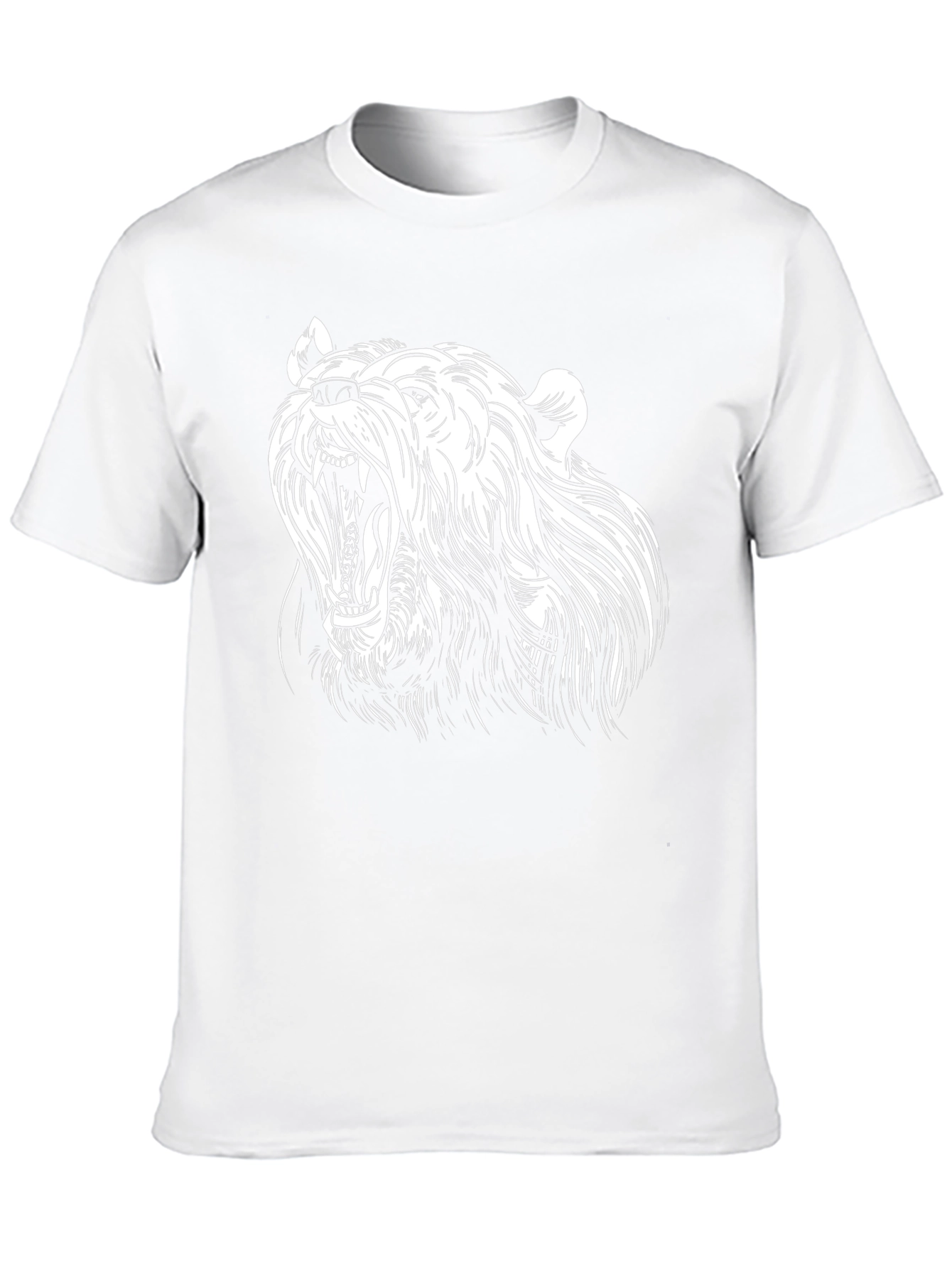 Bear Graphic Black T-Shirt