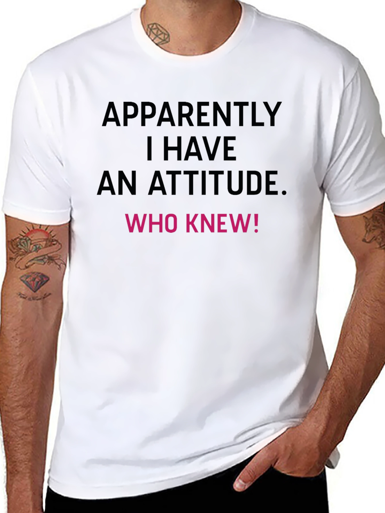 Attitude T-Shirt: Funny Sarcastic Tee