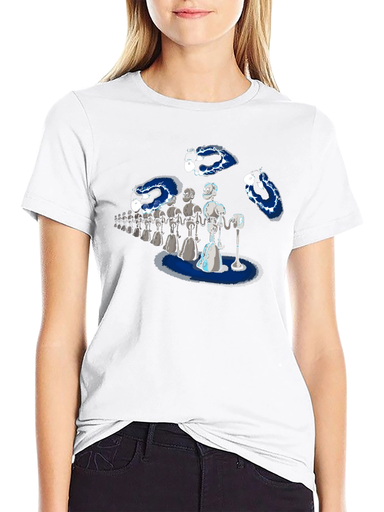 Robot & Electric Sheep T-Shirt