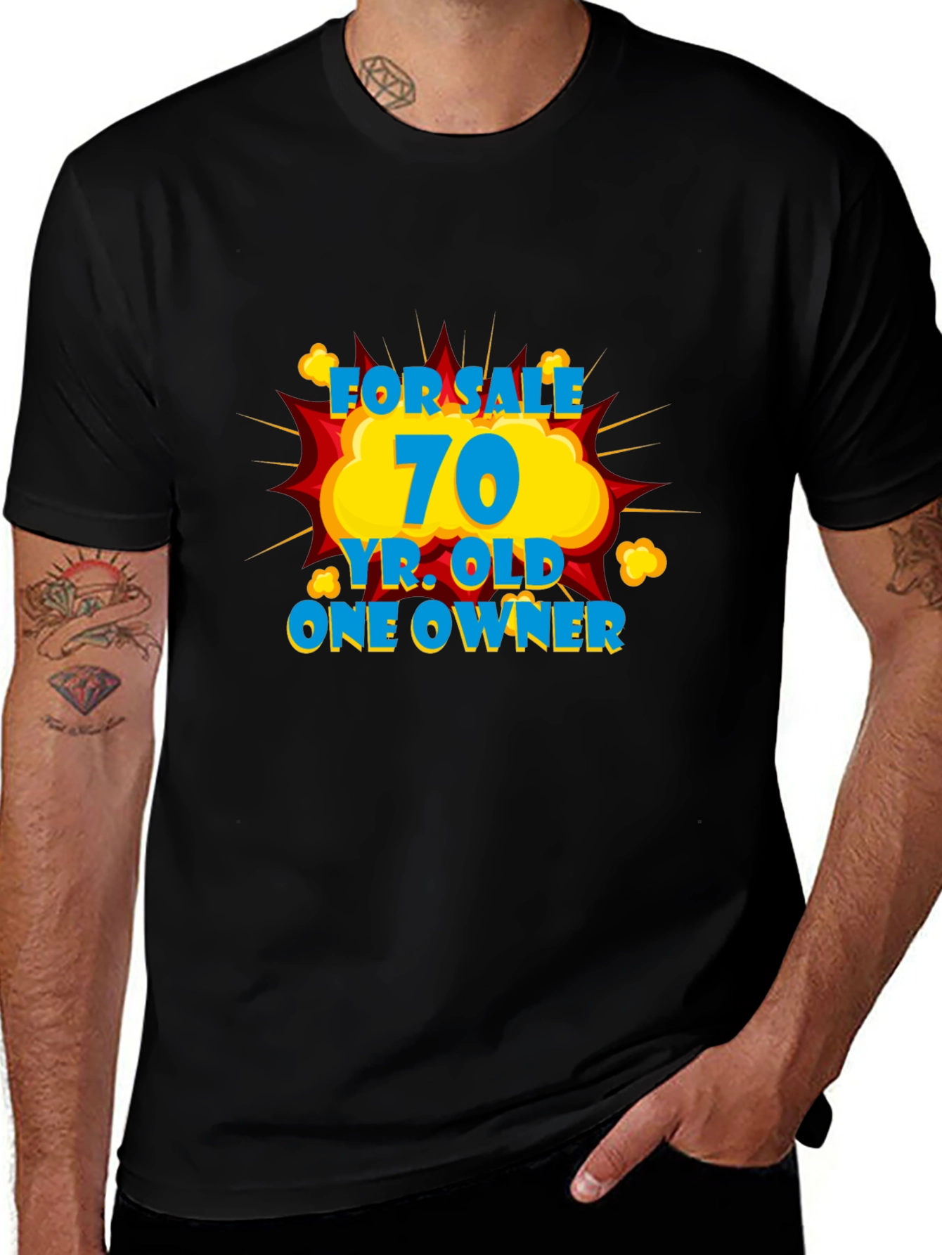 Funny 70th Birthday T-Shirt - One Owner