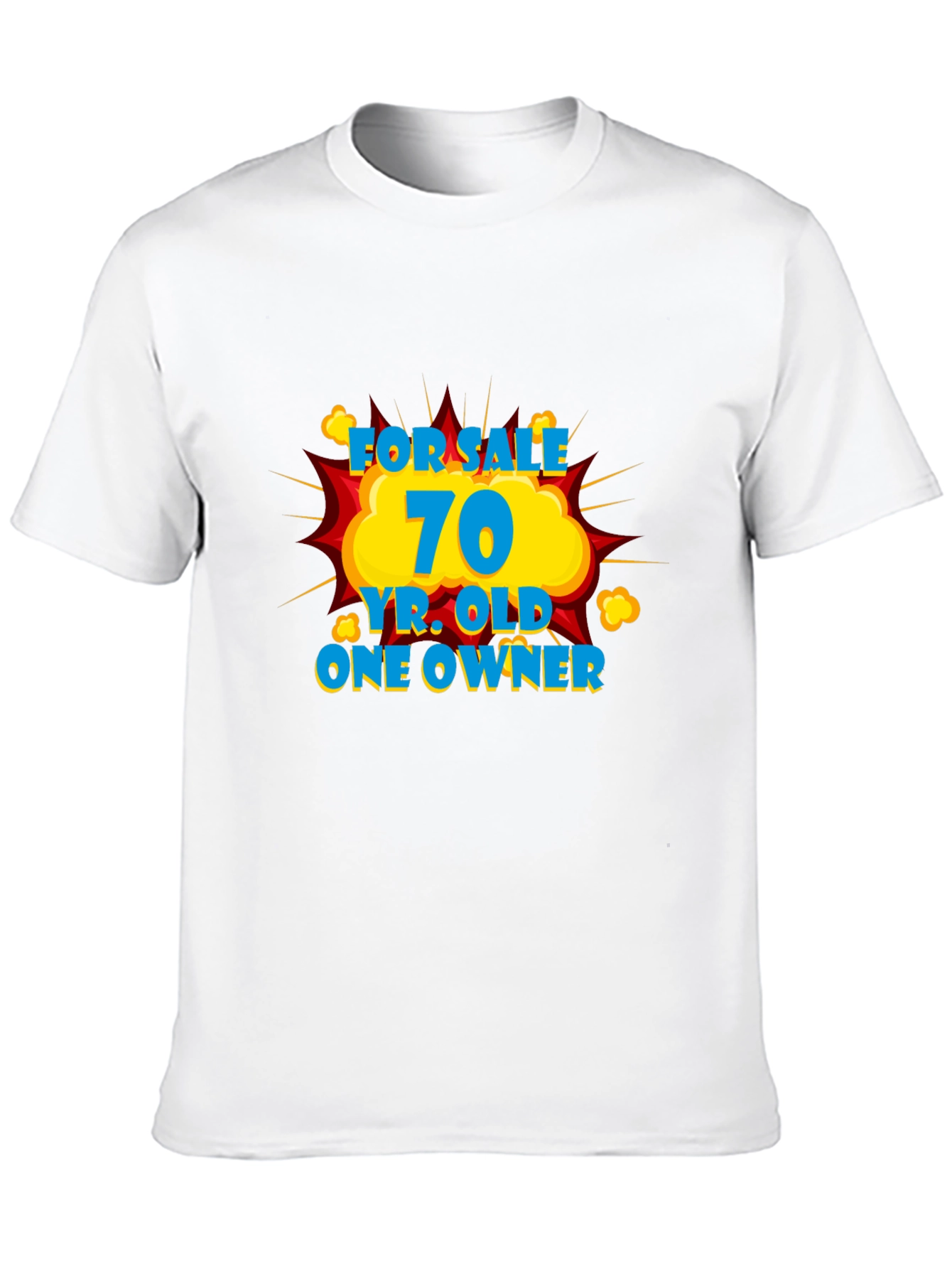 Funny 70th Birthday T-Shirt - One Owner
