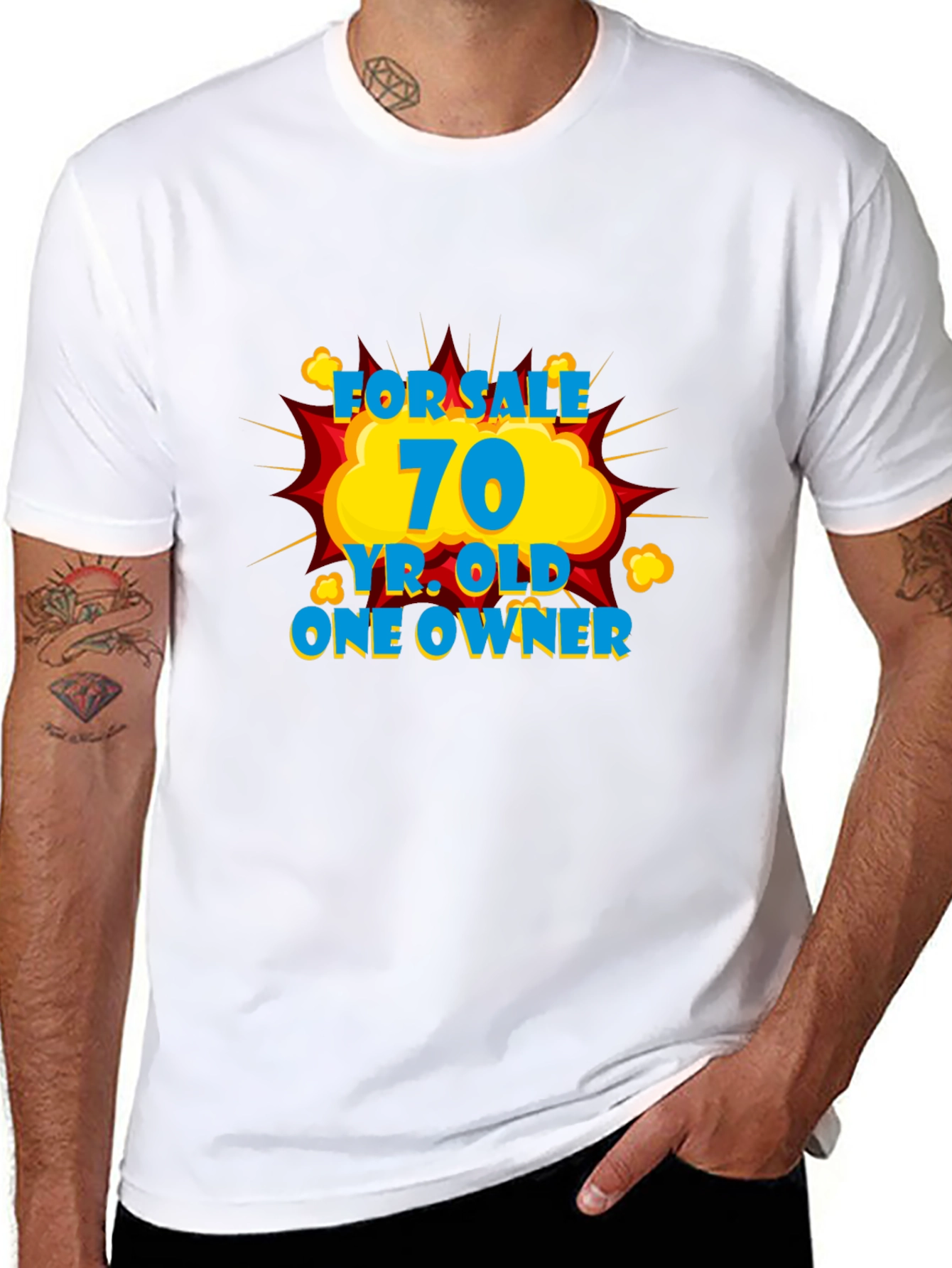 Funny 70th Birthday T-Shirt - One Owner