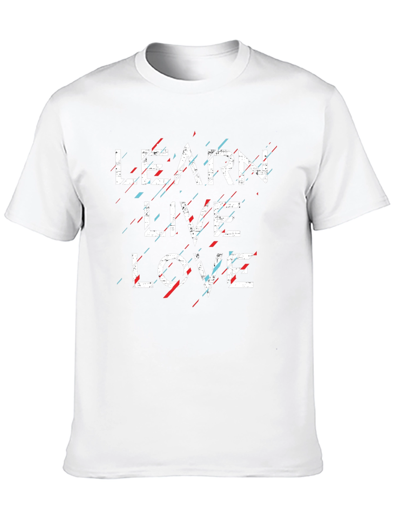 Learn Live Love Graphic T-Shirt - Black