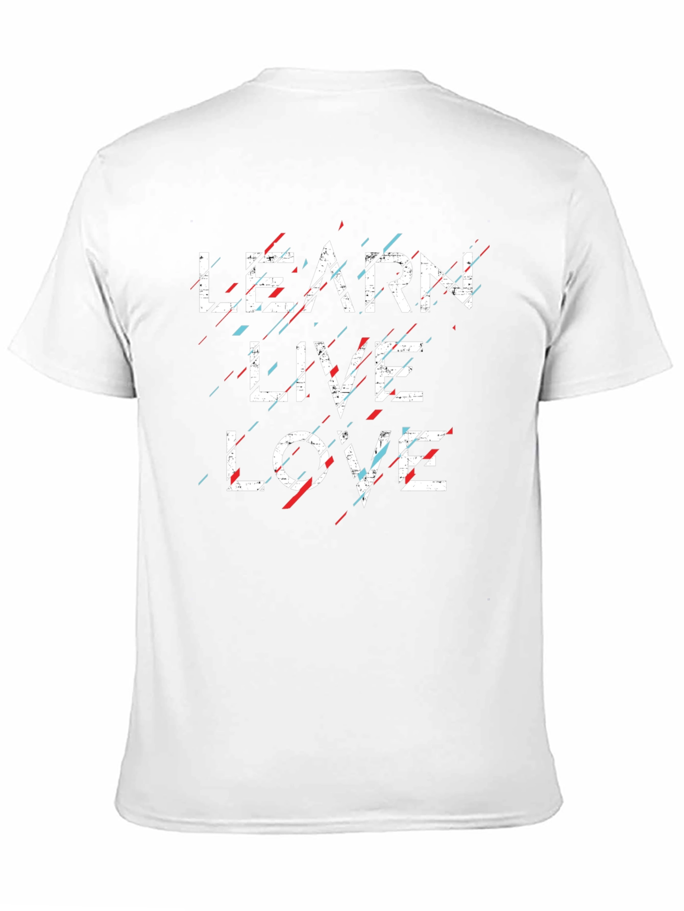 Learn Live Love Graphic T-Shirt - Black