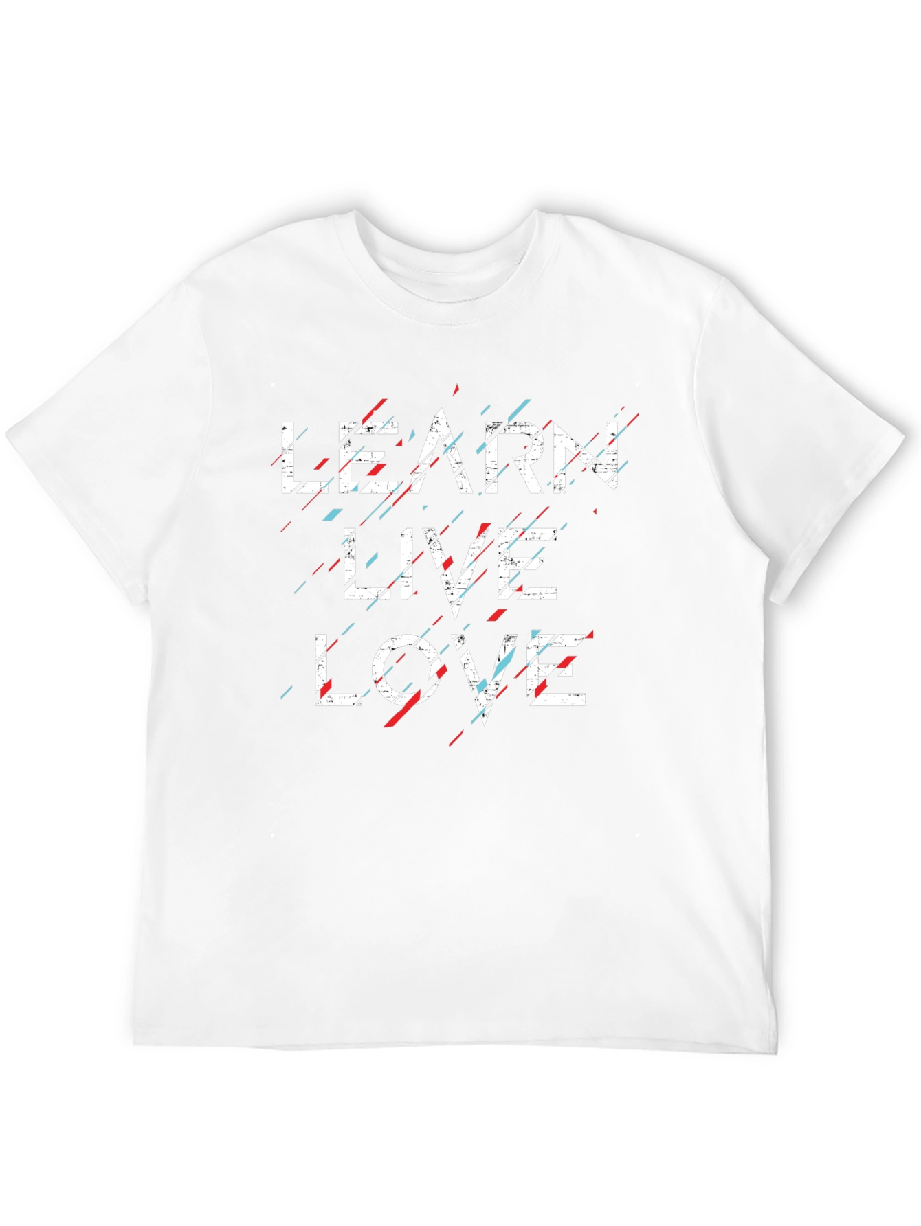 Learn Live Love Graphic T-Shirt - Black