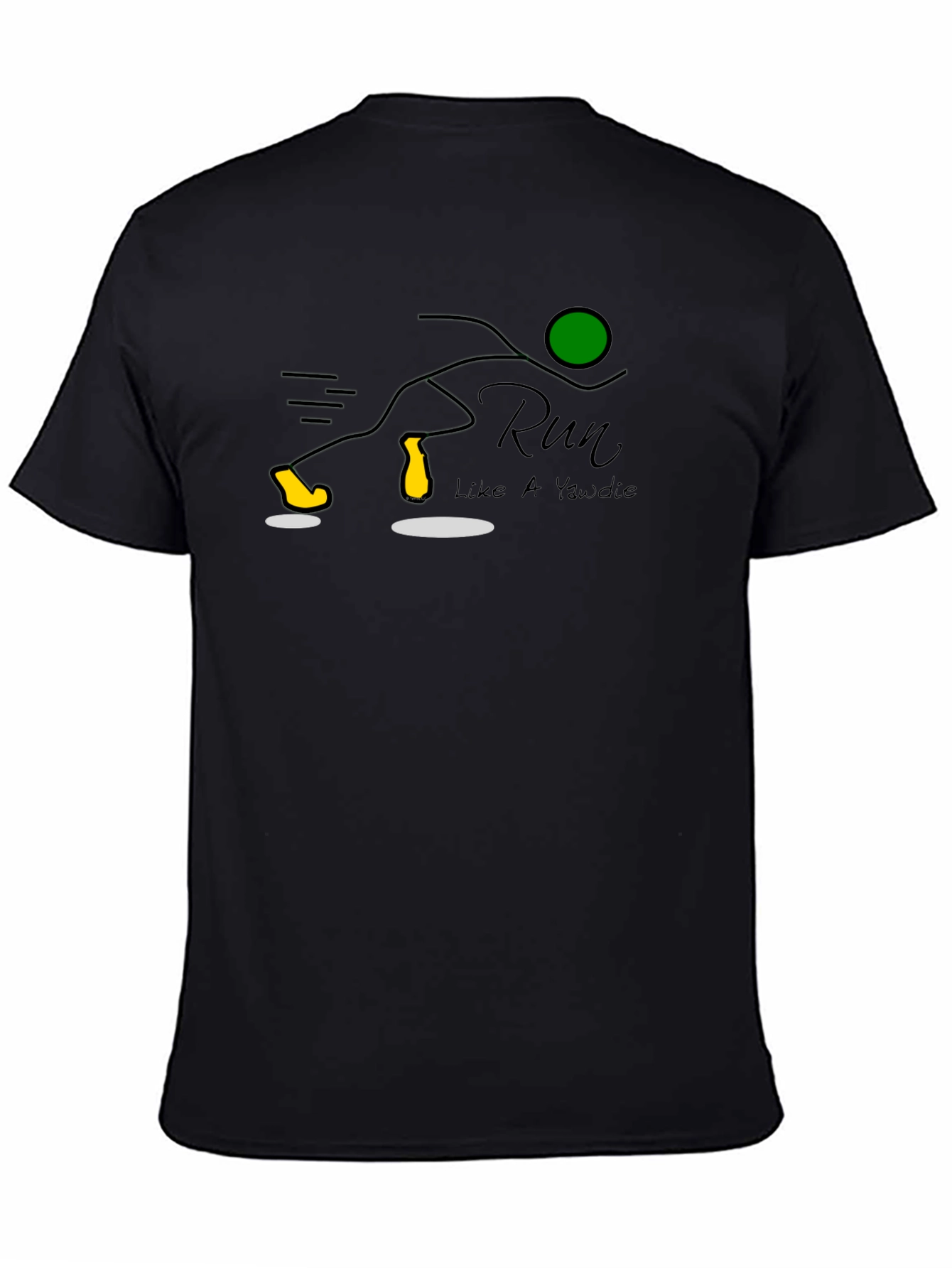 Run Like a Yawdie T-Shirt: Fun Graphic Tee