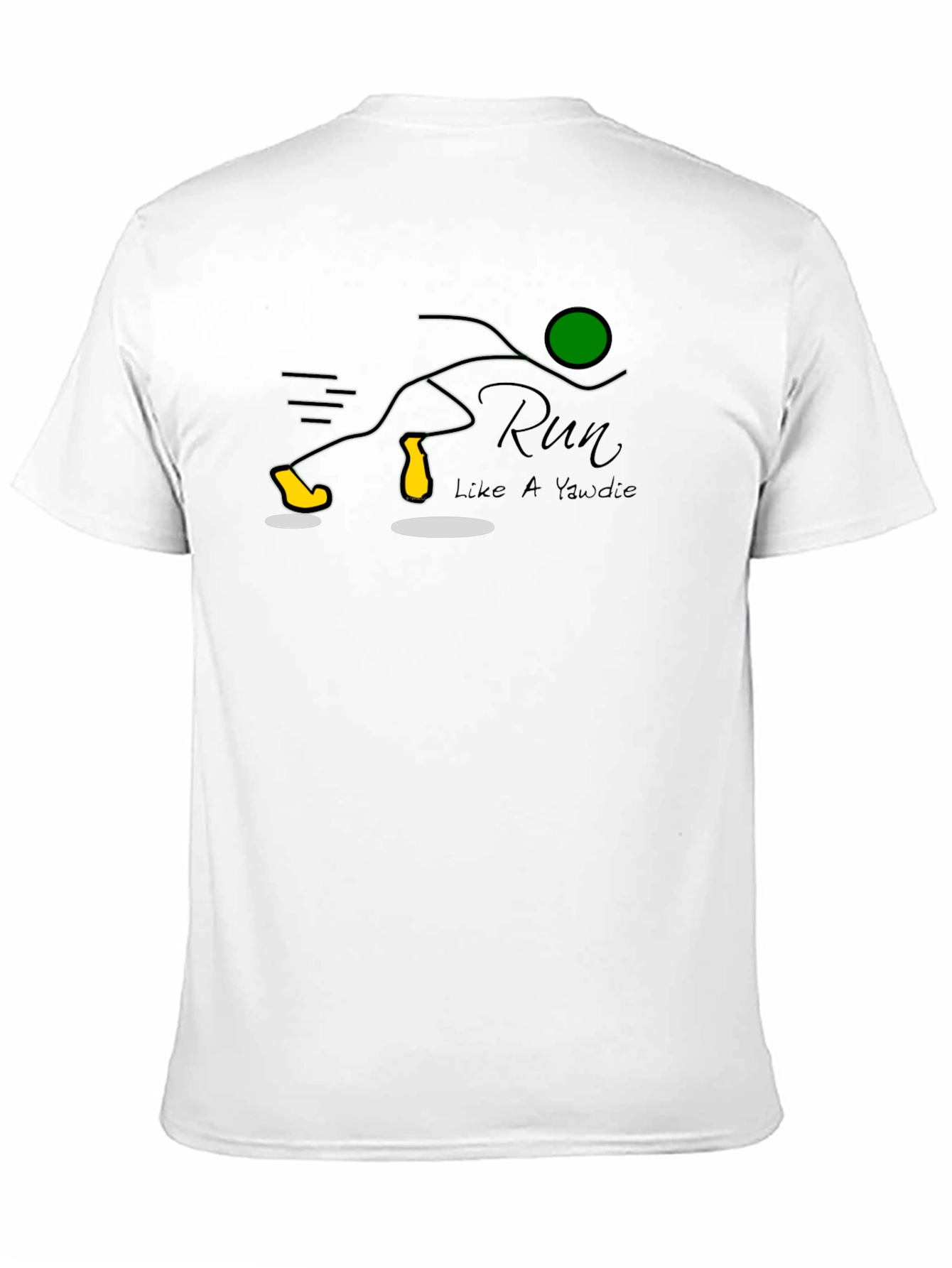 Run Like a Yawdie T-Shirt: Fun Graphic Tee