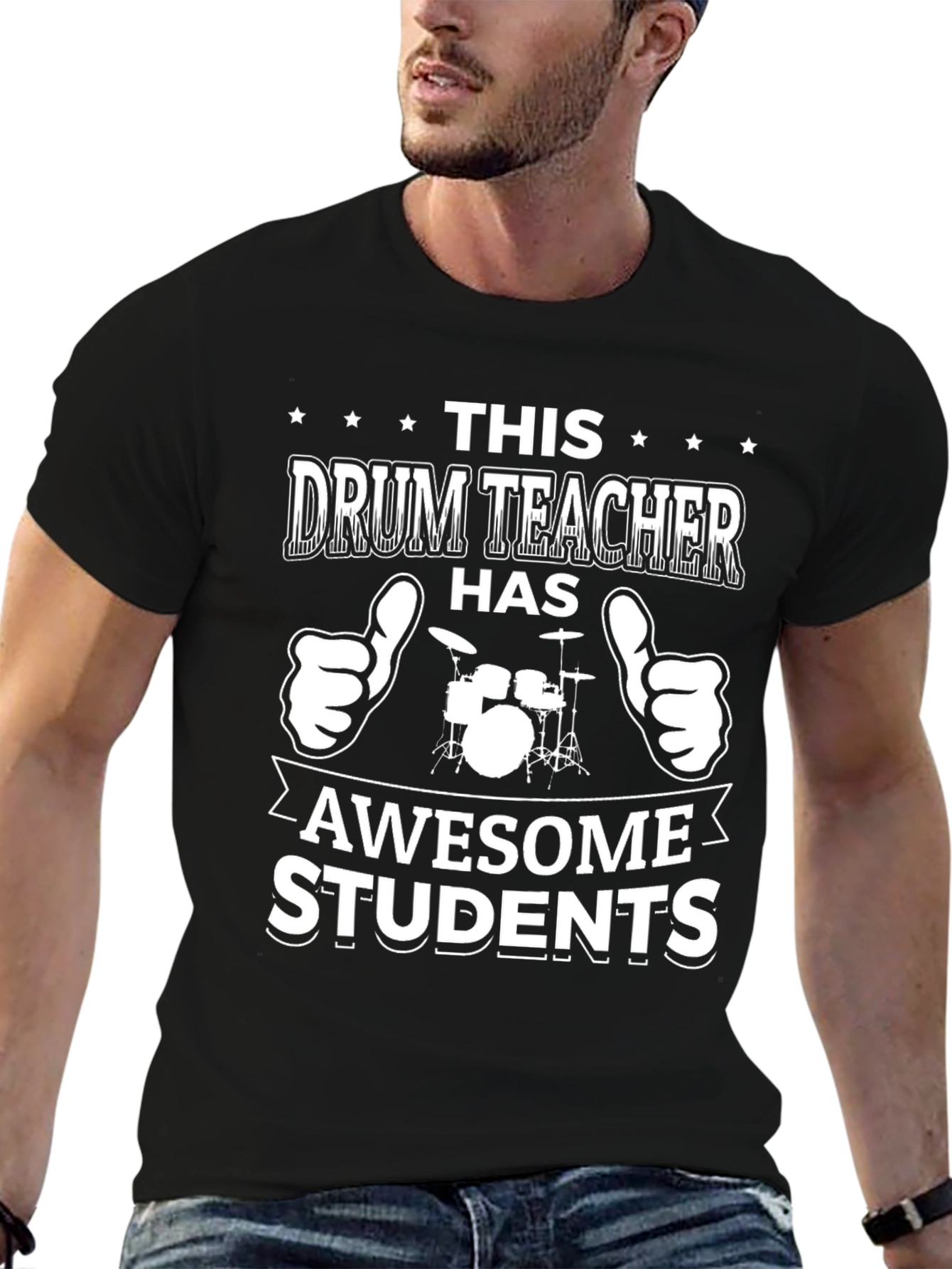 Drum Teacher Awesome Students Graphic T-Shirt