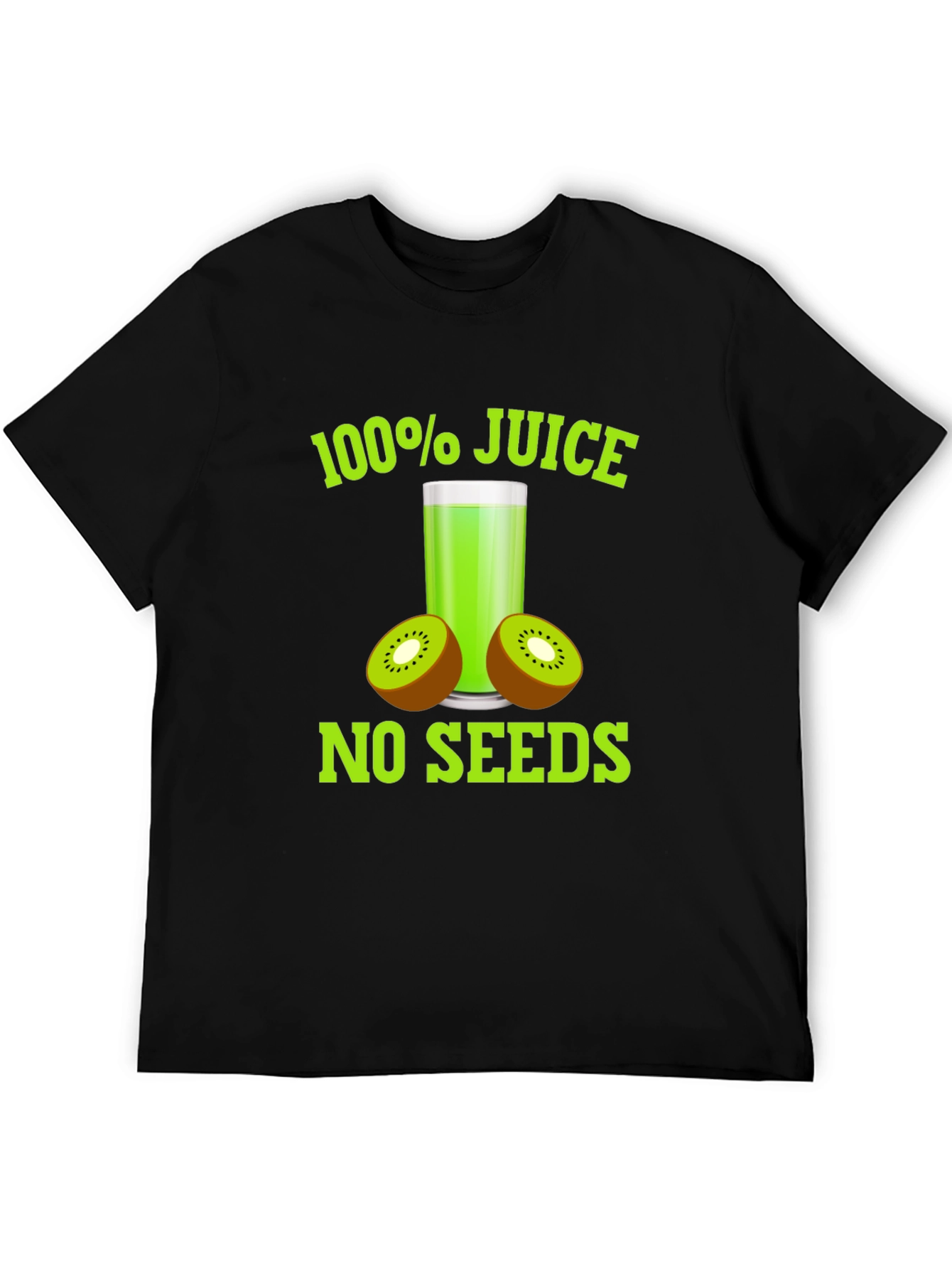 100% Juice No Seeds T-Shirt - Kiwi Lover Tee