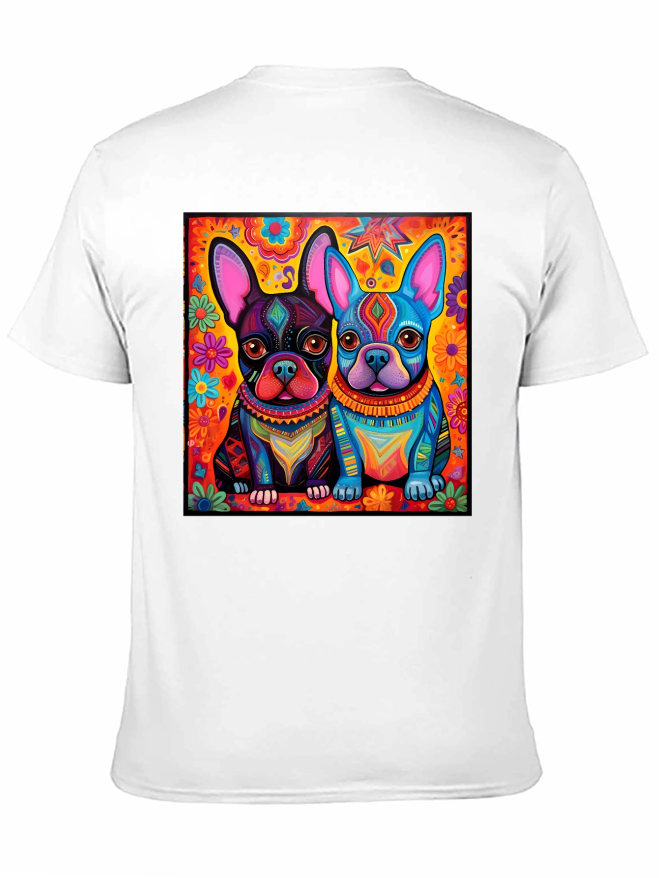 Funky French Bulldog Graphic Tee
