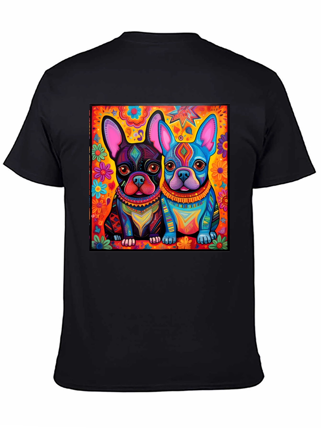 Funky French Bulldog Graphic Tee