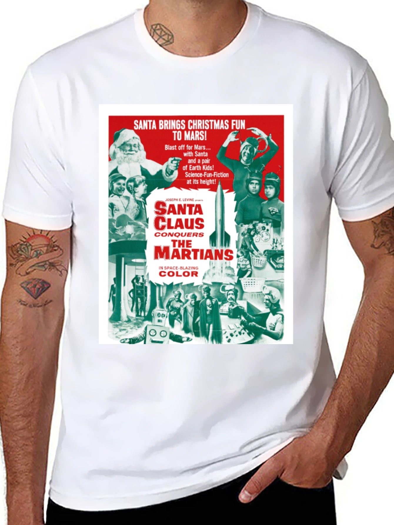 Santa Claus Conquers The Martians T-Shirt