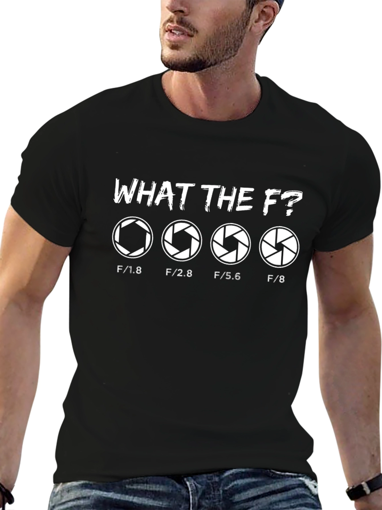 Photography Aperture T-Shirt - What the F?