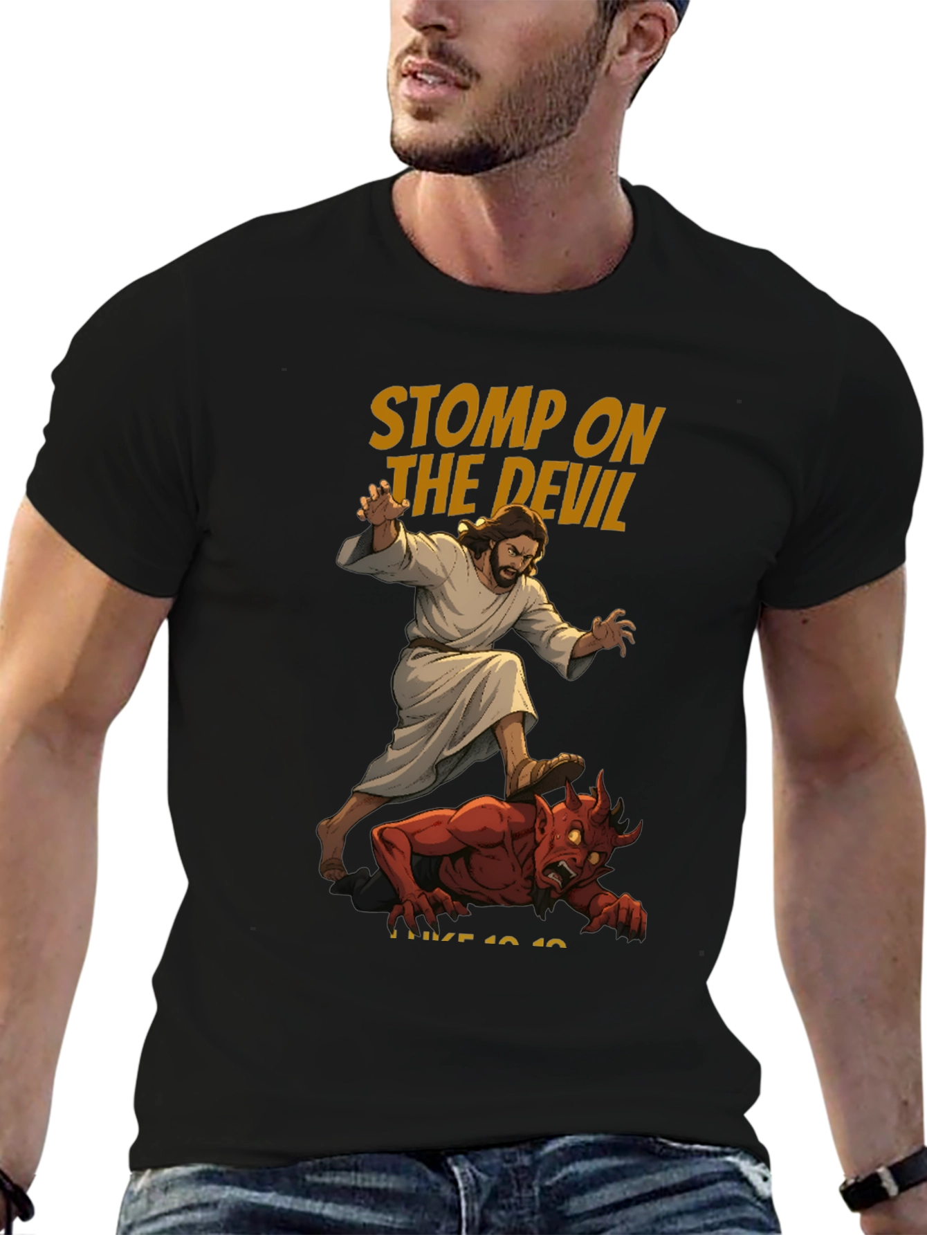 Stomp on the Devil Graphic T-Shirt