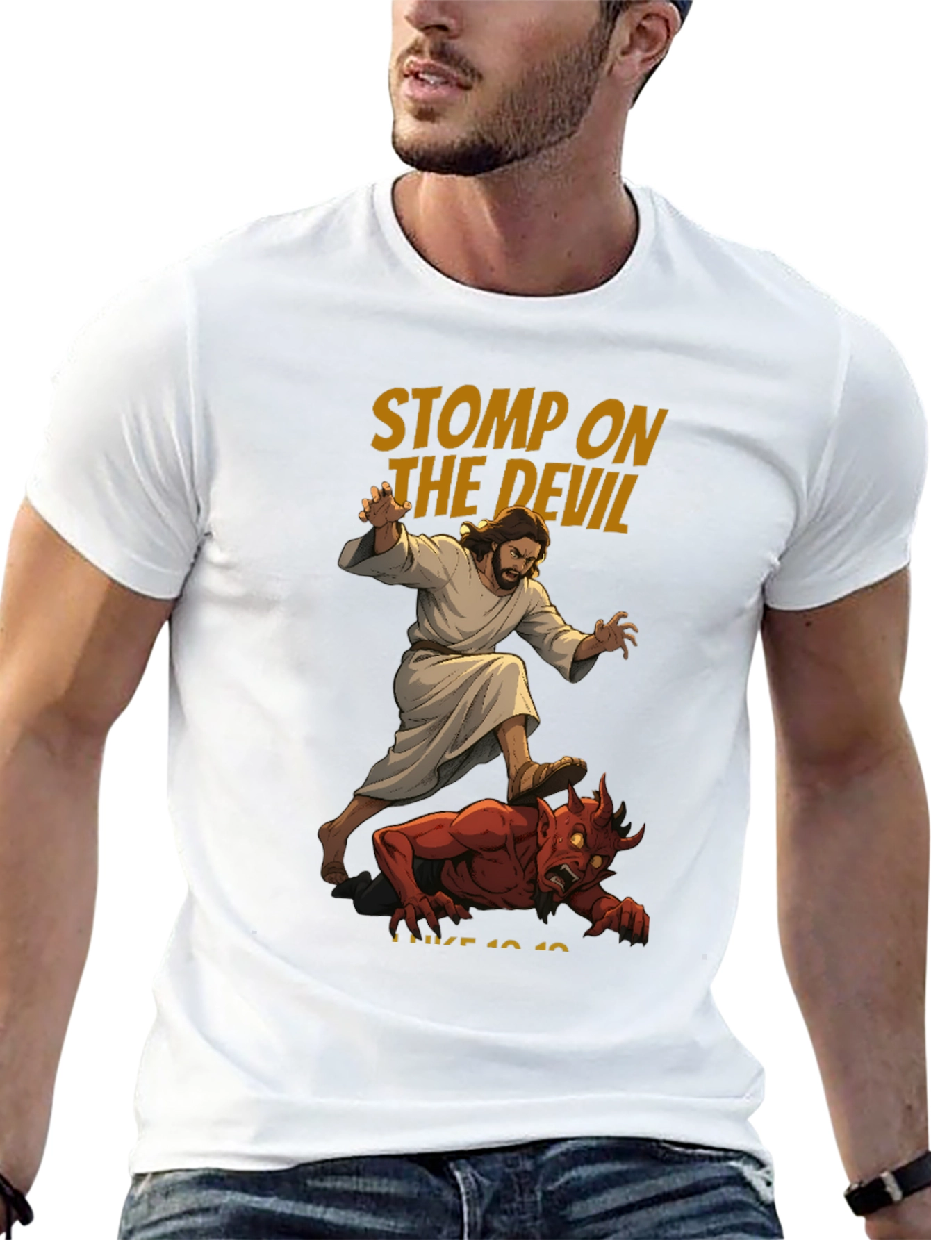 Stomp on the Devil Graphic T-Shirt