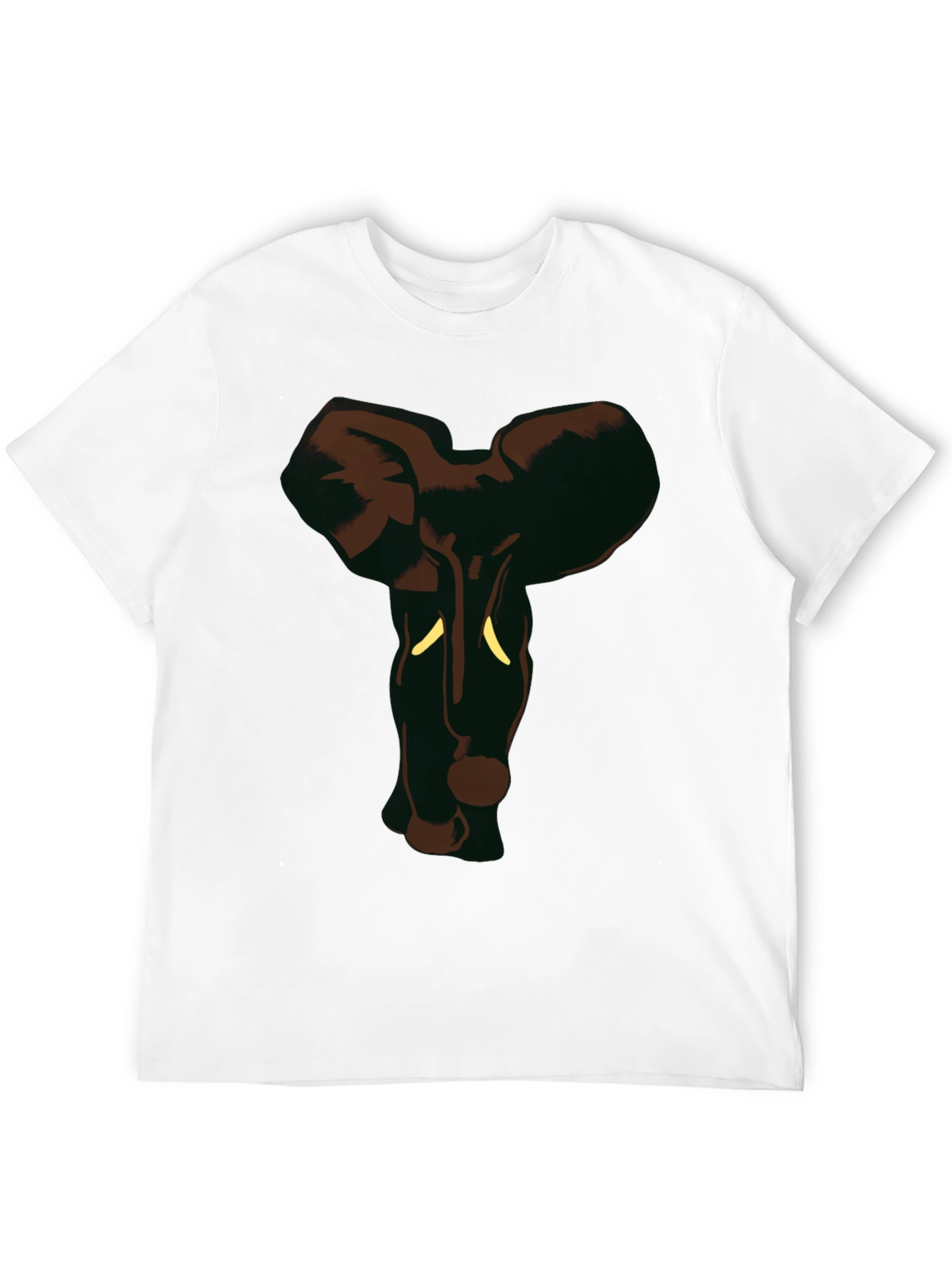 Elephant Graphic Black Tee
