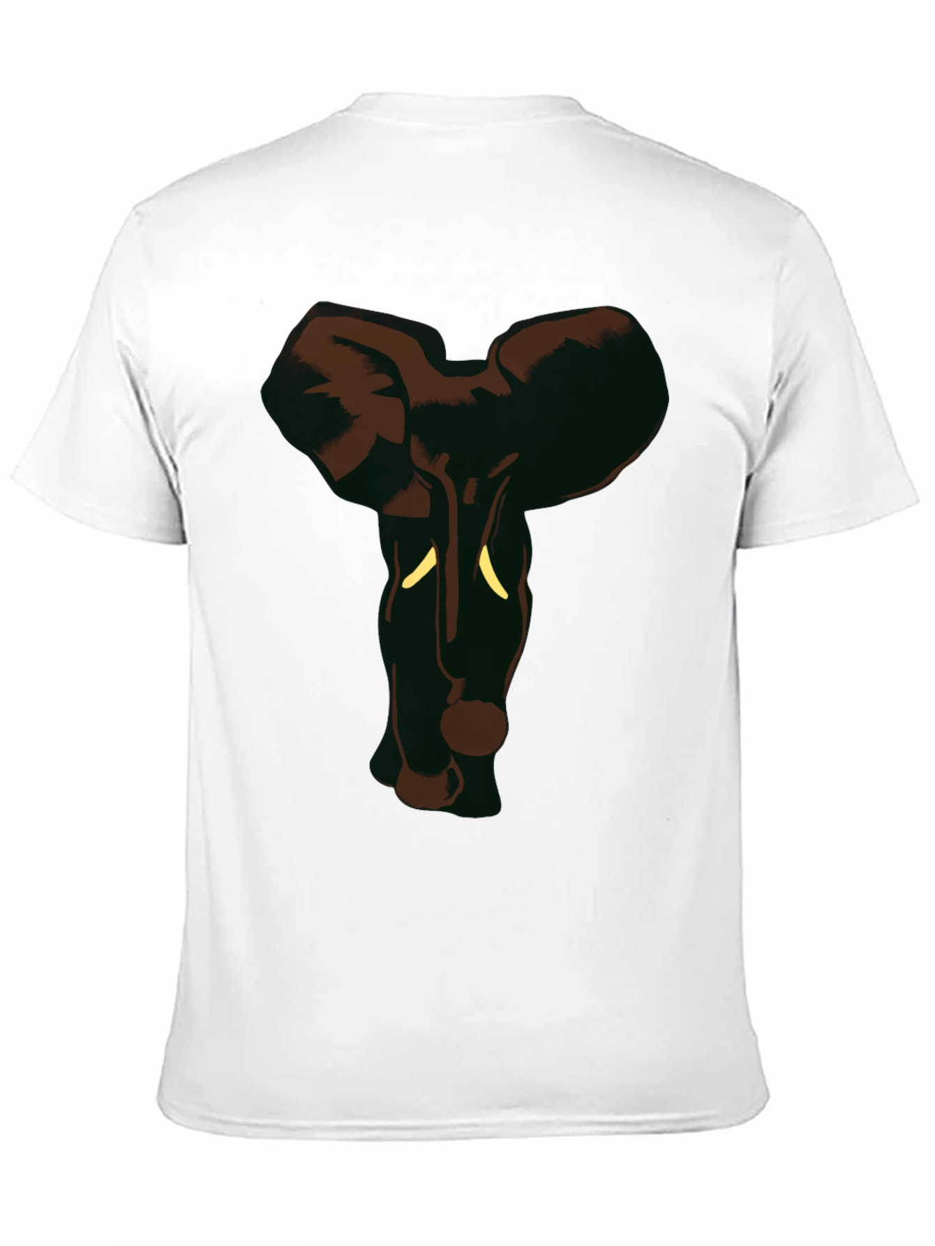 Elephant Graphic Black Tee