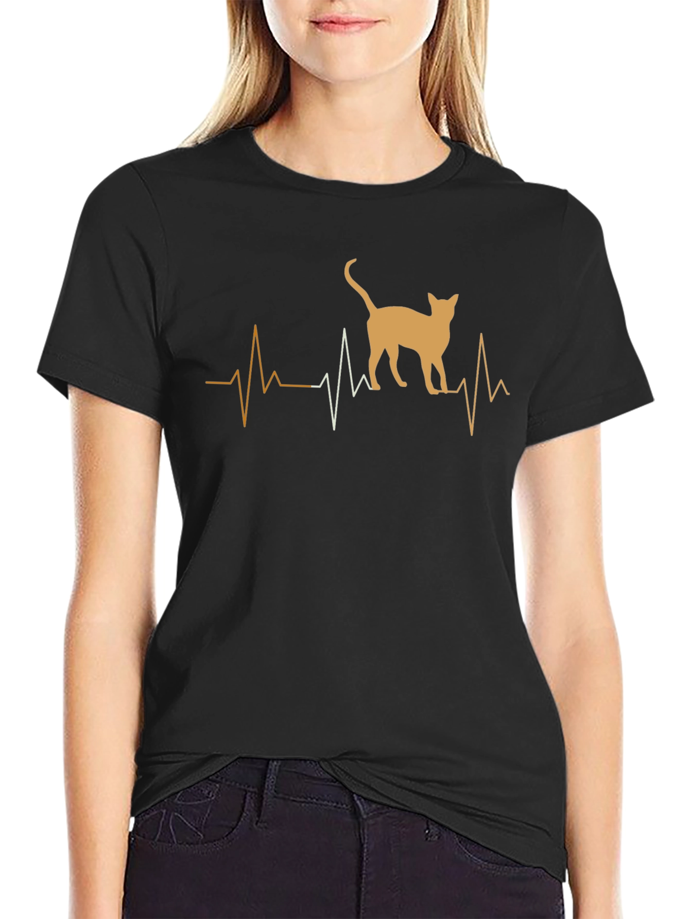 Cat Heartbeat T-Shirt