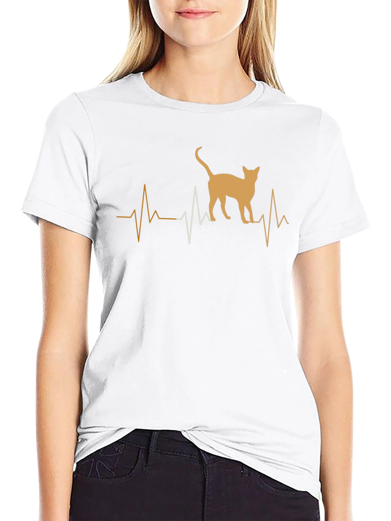 Cat Heartbeat T-Shirt