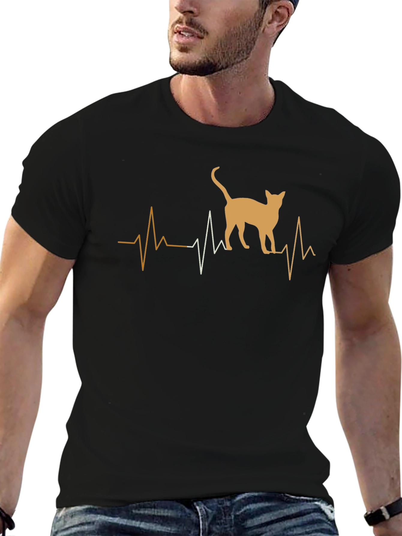 Cat Heartbeat T-Shirt