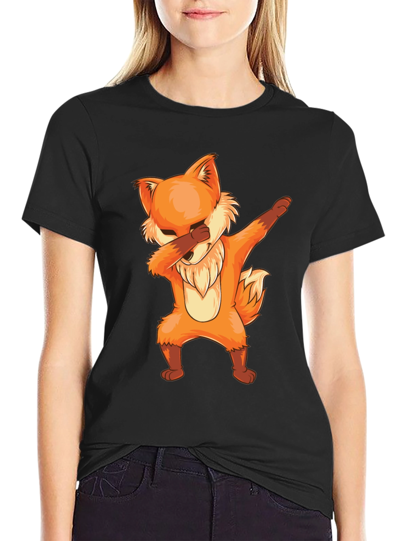 Dabbing Fox Graphic Tee - Cool & Trendy