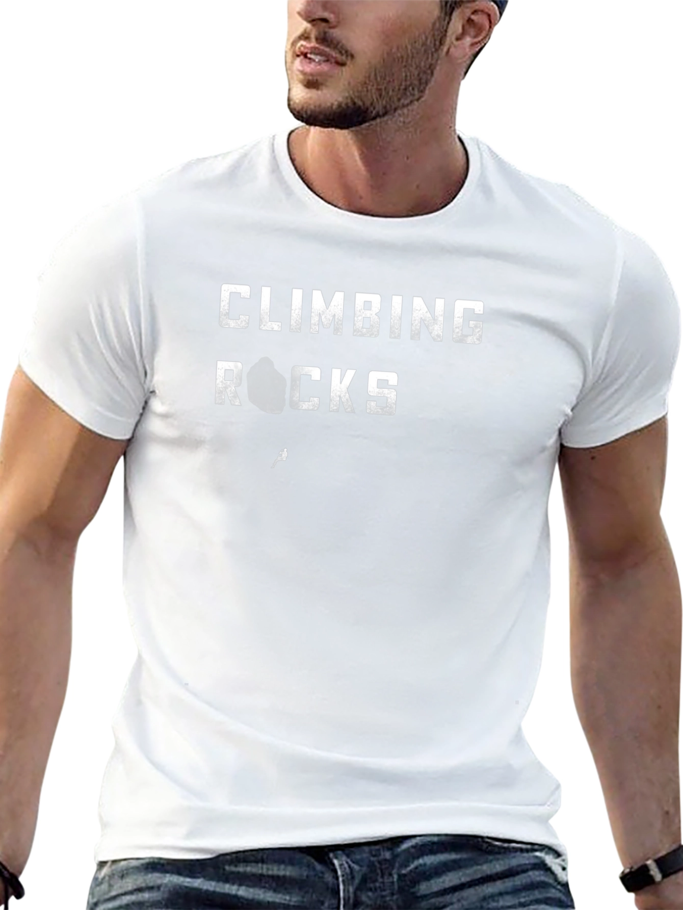Climbing Rocks Graphic T-Shirt - Rock Climbing Apparel